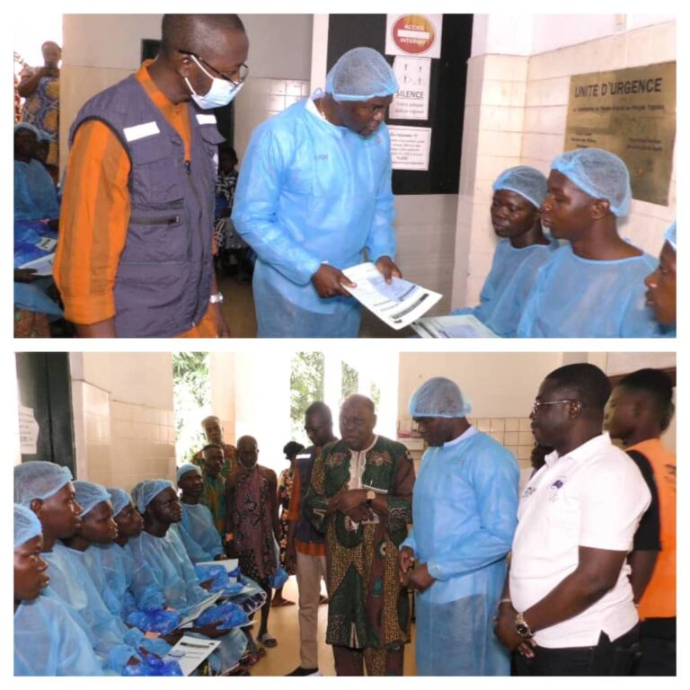 Mission médico-chirurgicales : AIMES AFRIQUE sauve des malades dans l’Ogou