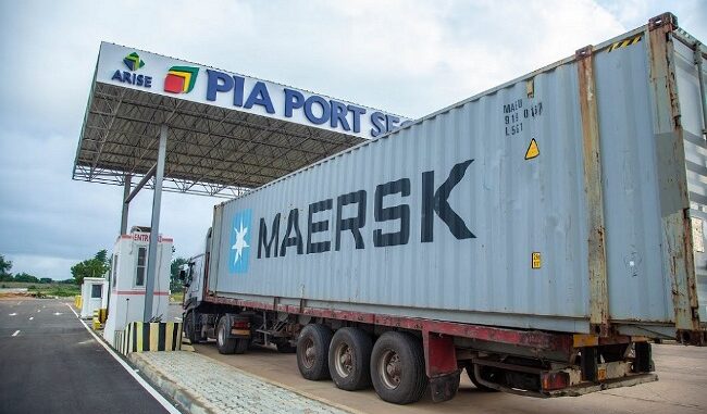 Togo: les principaux acteurs mondiaux du transport maritime s’installent au port sec de PIA