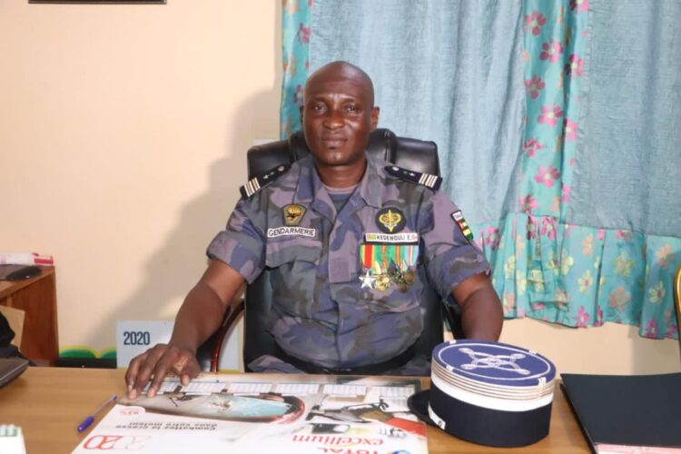 Le Colonel Kedewouli Koudjaki Essodô, à la tête de FOSELR 2024