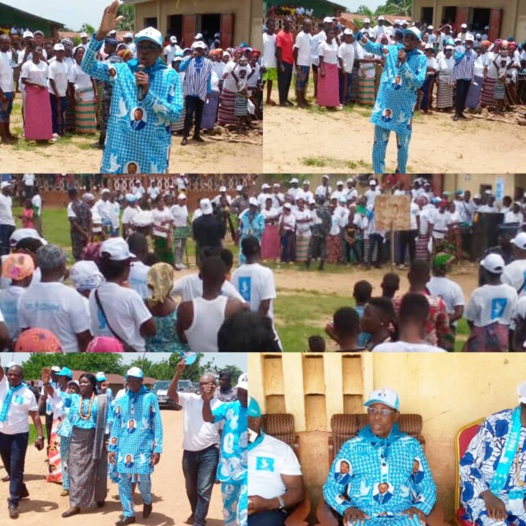 Le militant Yawo Sodagni exhorte la population de l’Akebou à voter UNIR à 100%