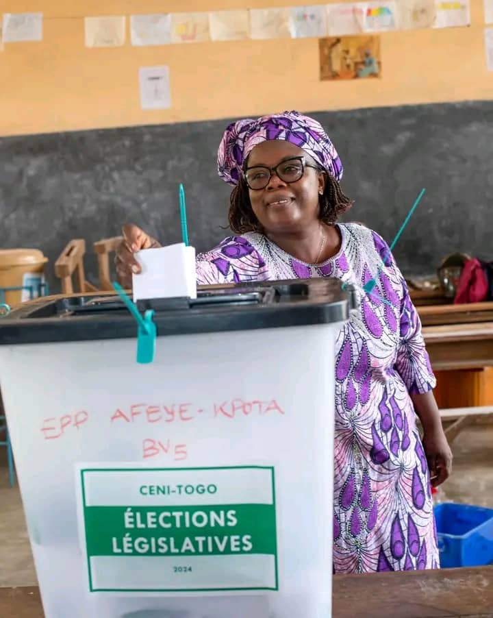 Mme Améyo Valentine Lotty a accompli sa tache citoyenne à l’EPP Afeye Kpota