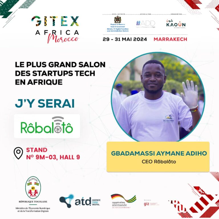 Salon des Startups Tech en Afrique: Rôbalôtô participe au Gitex Africa à Marrakech 