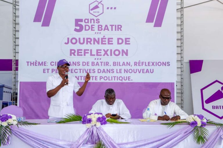 Togo/Politique : BATIR fait le bilan de ses cinq ans et se projette à l’avenir