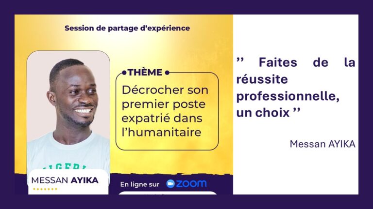 Employabilité à l’international : des jeunes Africains et acteurs des ONG formés sur les créneaux porteurs