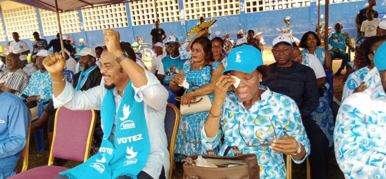 Les candidats UNIR Golfe célèbrent à Sagbado leurs victoire