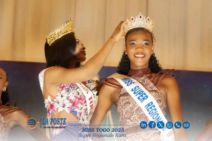 BANGANA Victoire Carine élue Miss Super Régionale à Kara
