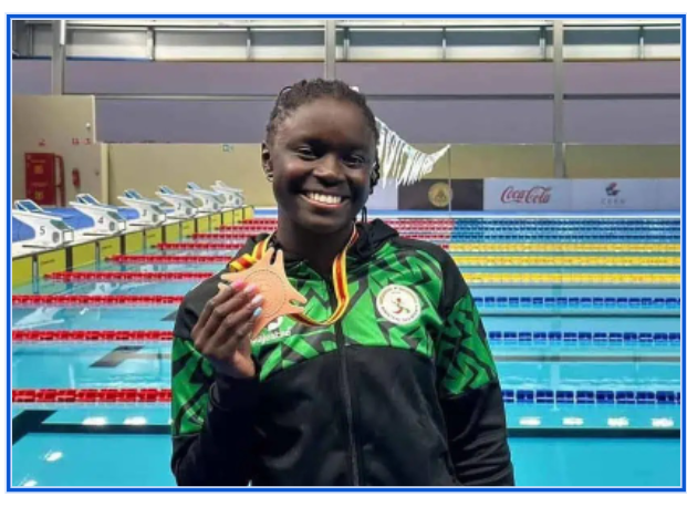 JO 2024 – Natation/La première de… Oumy Diop
