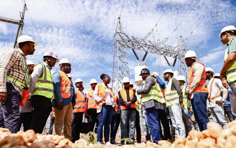 Projet KAMADAMA au Togo: la ministre Mila Aziable en mission d’inspection et de contrôle sur le terrain 