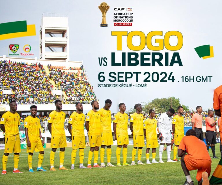 Elim CAN 2025 : TOGO vs LIBERIA, les tickets déjà disponibles 