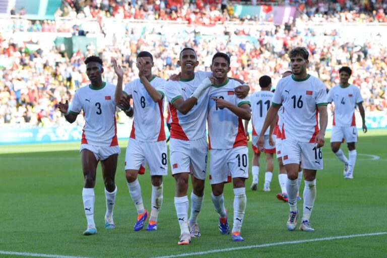 JO Paris 2024 – Football: le Maroc écrase l’Égypte par 6-0 et termine en bronze