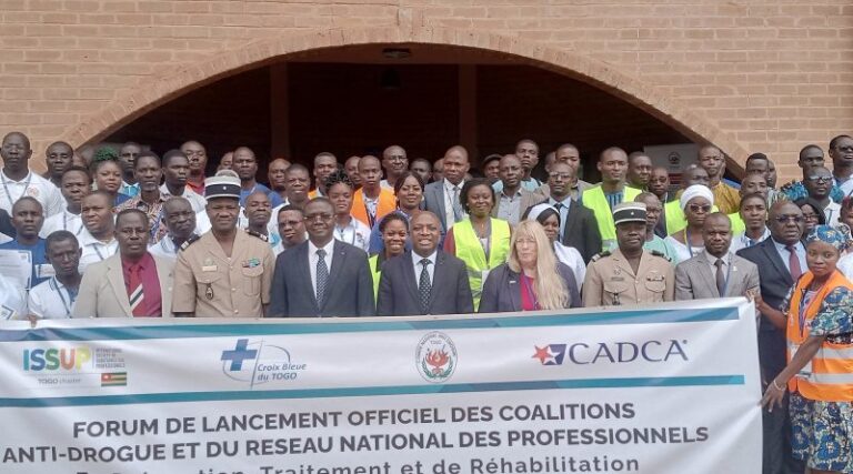 Le CNAD lance les coalitions anti-drogue au Togo