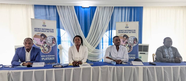 Prestation de serment des nouveaux volontaires nationaux