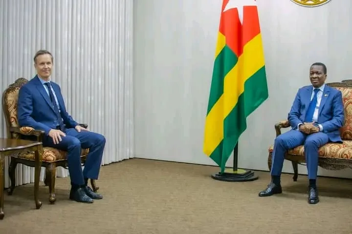 Rencontre entre le Président de l’Assemblée nationale et le nouvel Ambassadeur de l&rsquo;Union Européenne au Togo