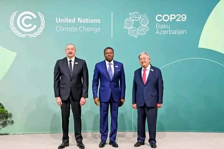COP29 : Début des travaux à Bakou en présence du président Faure Gnassingbé