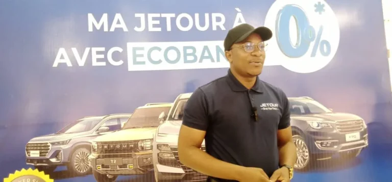 Partenariat Jetour et Ecobank-Togo présenté à la 19e FIL aux publics pour faciliter l’achat de véhicules neufs