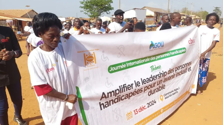 Agou : les personnes handicapées au cœur de la célébration pour un avenir inclusif