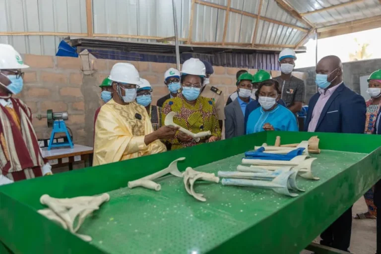 Victoire Tomégah-Dogbé en visite à GIP-Togo : un modèle de valorisation des déchets plastiques