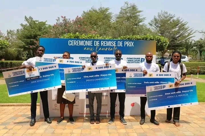 Togo : Les Meilleurs Volontaires de l’Année 2024 honorés lors de la 9ᵉ Édition des Récompenses à Lomé