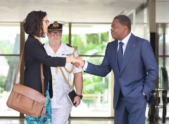 Relations bilatérales : Harriet Thompson échange avec Faure Gnassingbé