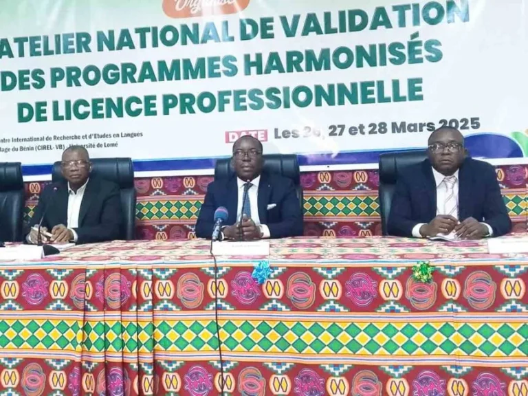 Togo : Harmonisation des Licences Professionnelles pour un Enseignement Supérieur Structuré