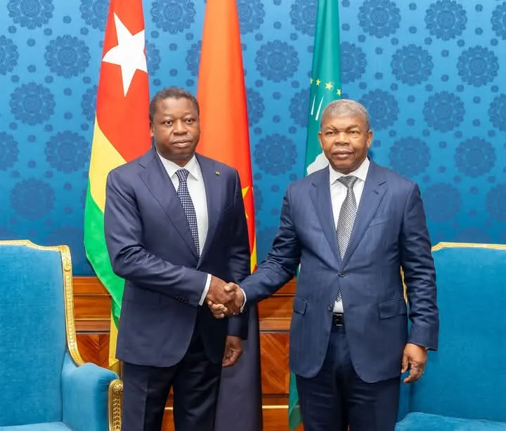 Faure Gnassingbé en Angola : une visite axée sur sa mission de médiation en RDC