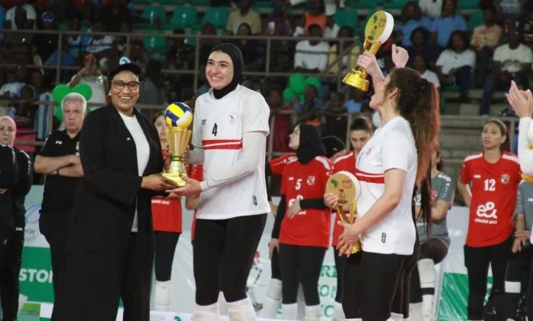 Zamalek sacré pour la troisième fois d’affilée : une victoire historique en volleyball africain