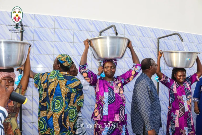 Un forage d’eau potable inauguré au stade de Kégué pour le bien-être des populations de Kélégouvi