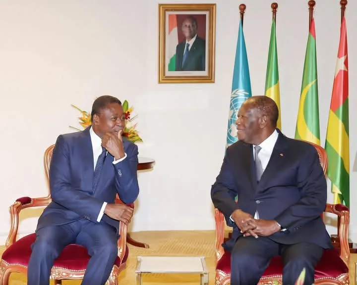 Faure Gnassingbé, invité d’honneur à la cérémonie de remise du Prix Félix Houphouët-Boigny-UNESCO 2024 à Abidjan