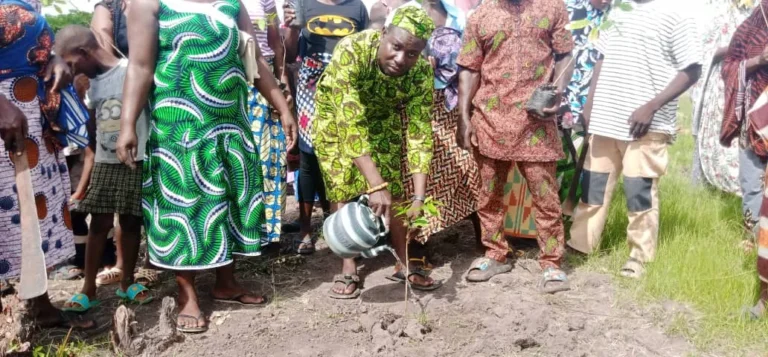 Azoguenoukopé : plus d’une centaine d’arbres plantés pour marquer la 48e Journée Nationale de l’Arbre