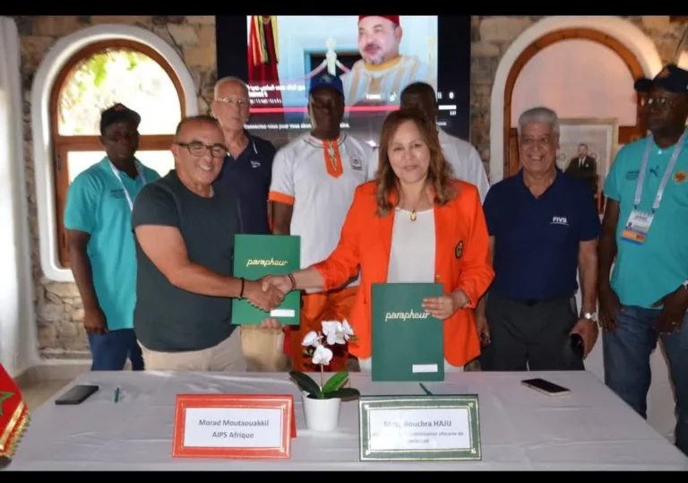 La CAVB et l’AIPS Afrique s’allient pour donner un nouveau souffle au volleyball sur le continent