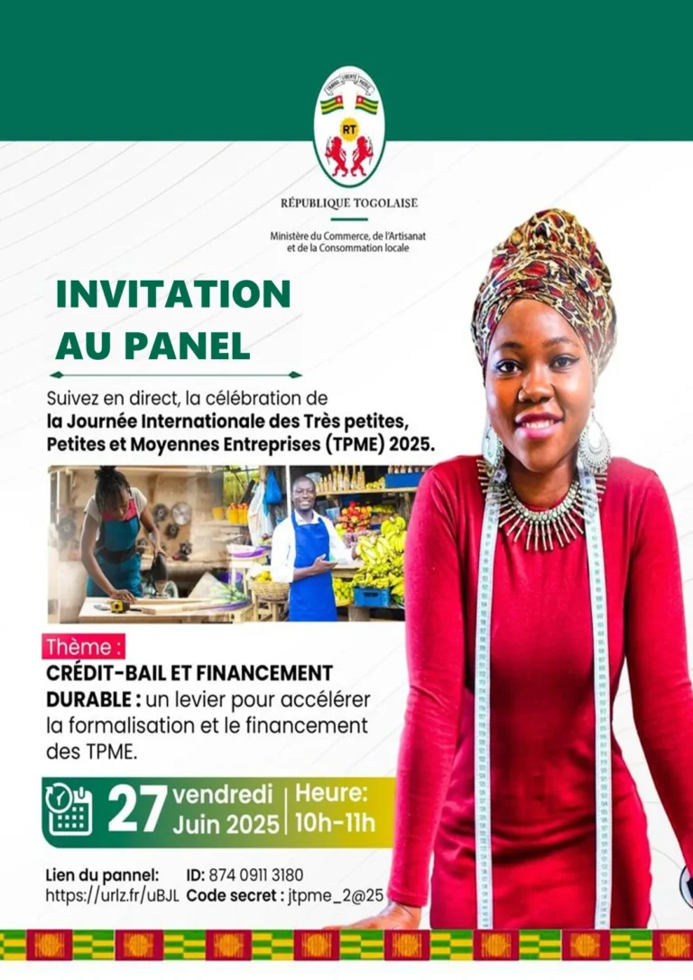 Journée des TPME : le gouvernement réaffirme son engagement pour un secteur clé de l’économie togolaise