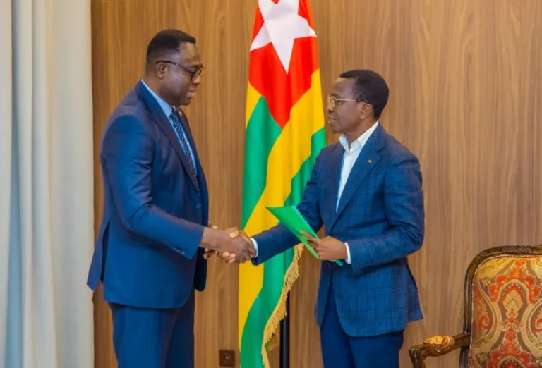 Togo : La CNDH remet son rapport d’étape sur les événements de juin au président de l’Assemblée nationale