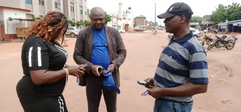 Municipales 2025 : UDS TOGO mise sur le porte-à-porte pour convaincre dans le Golfe 5