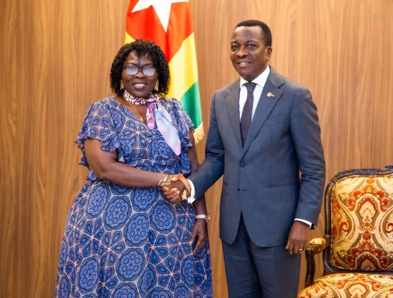 Togo : La nouvelle Représentante résidente de l’UNFPA reçue par le Président de l’Assemblée nationale