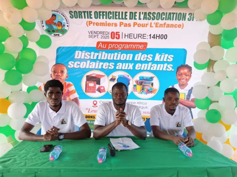 Togo : L’association 3PE offre des kits scolaires à une vingtaine d’enfants vulnérables à Kégué
