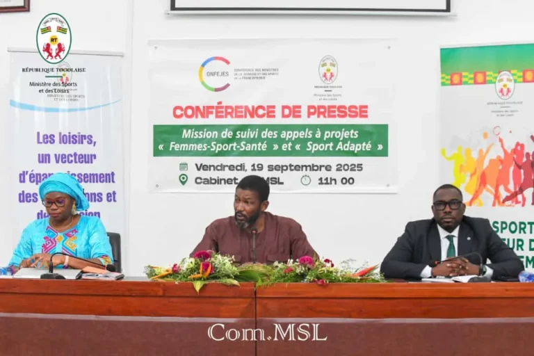 Sport inclusif : le Togo, modèle salué par la CONFEJES
