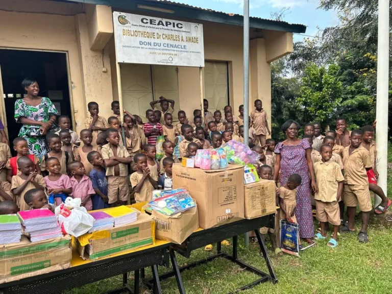 Don de fournitures scolaires: L’association ACA soutient la scolarisation à l’EPP Nandadè