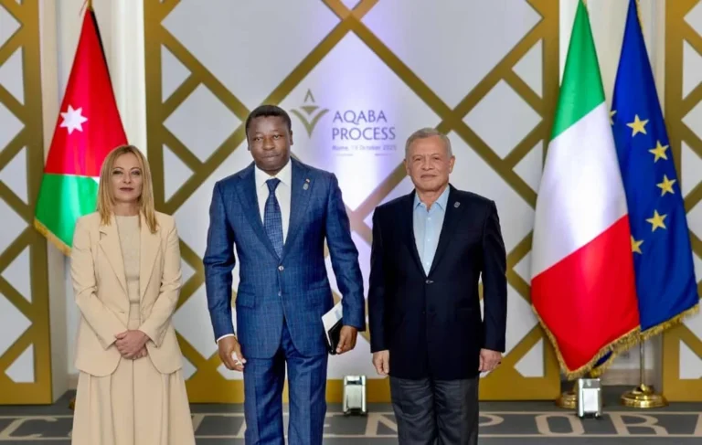 Sommet du Processus d’Aqaba à Rome : Faure Gnassingbé plaide pour une réponse collective, durable et adaptée