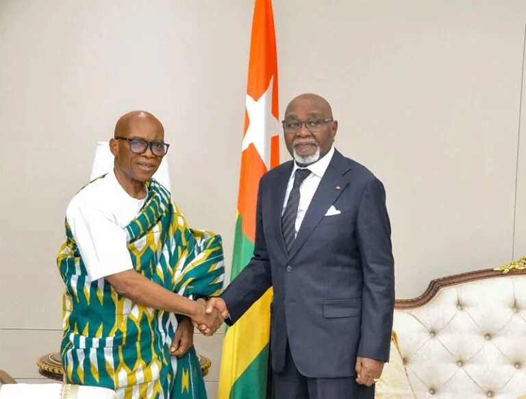 Diplomatie : Trois nouveaux ambassadeurs accrédités auprès du président Jean-Lucien Savi de Tové