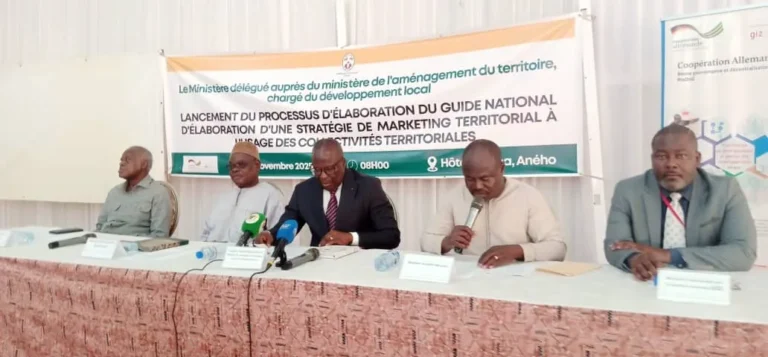 Togo : Un Guide national de marketing territorial en élaboration pour renforcer l’attractivité des communes