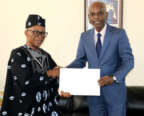 George Kofi Nfojoh devient nouvel ambassadeur à Lomé