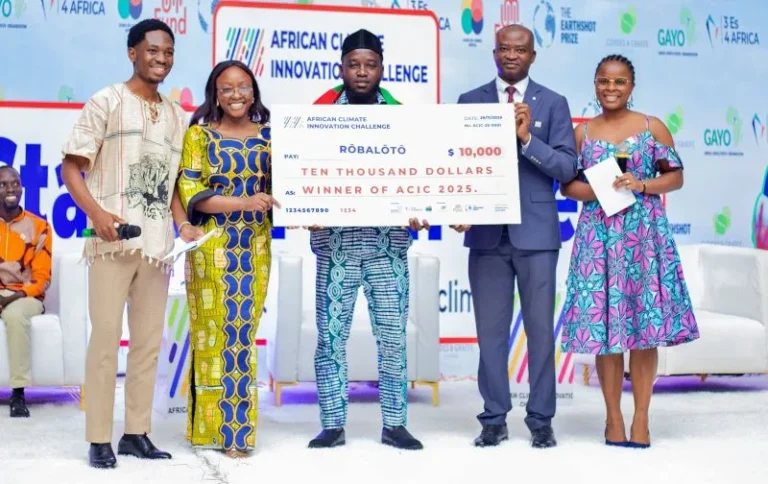 Rôbalôtô décroche le 1er Prix Afrique Francophone à l’Africa Climate Innovation Challenge 2025