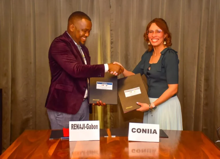 CONIIA élargit son programme médiatique avec la signature avec RENAJI-Gabon