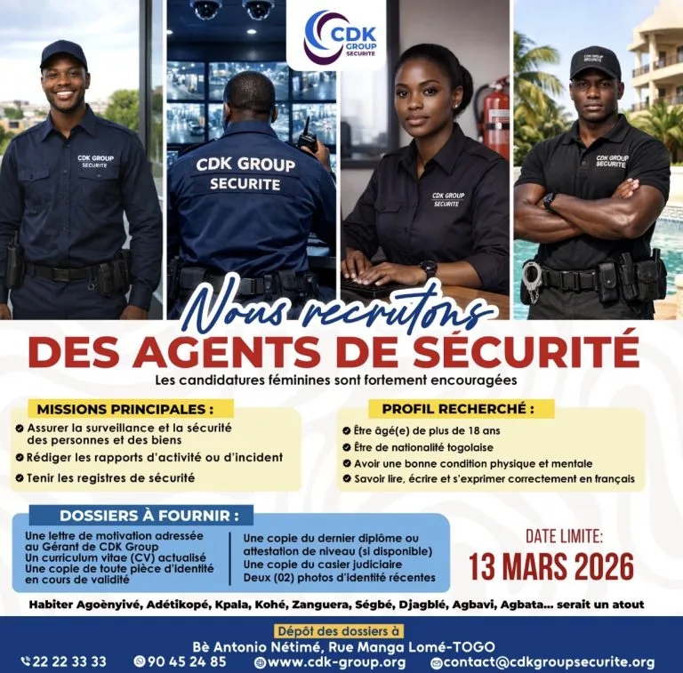 CDK GROUP SÉCURITÉ recrute