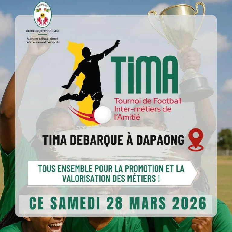 Dapaong accueille le lancement du Tournoi Inter-Métiers de l’Amitié 2026