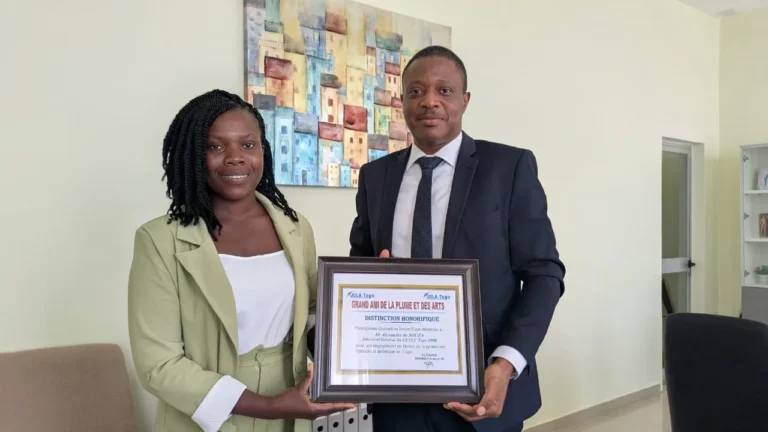 « Grand ami de la plume et des arts » : JCLA-Togo honore Dr Alexandre de Souza et ses collaborateurs