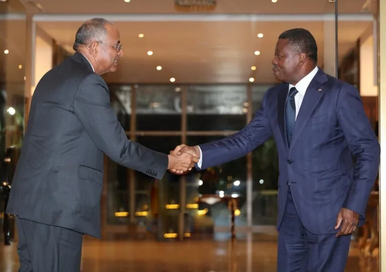 Patrick Achi chez Faure Gnassingbé