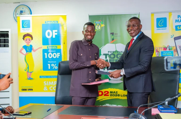 Togo Media Foot et Coris Bank International scellent un partenariat stratégique