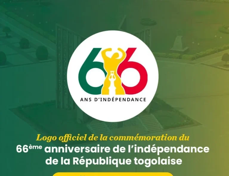 Togo : le logo des 66 ans d’indépendance dévoilé