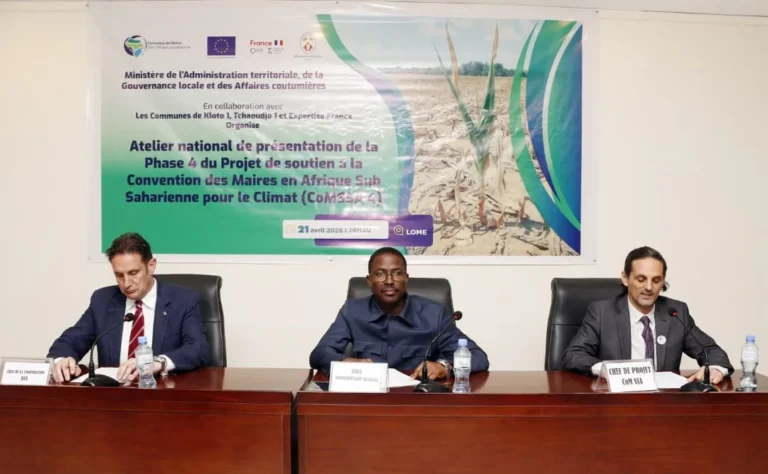 Climat : le Togo lance la phase 4 du projet CoMSSA pour accélérer l’action des collectivités